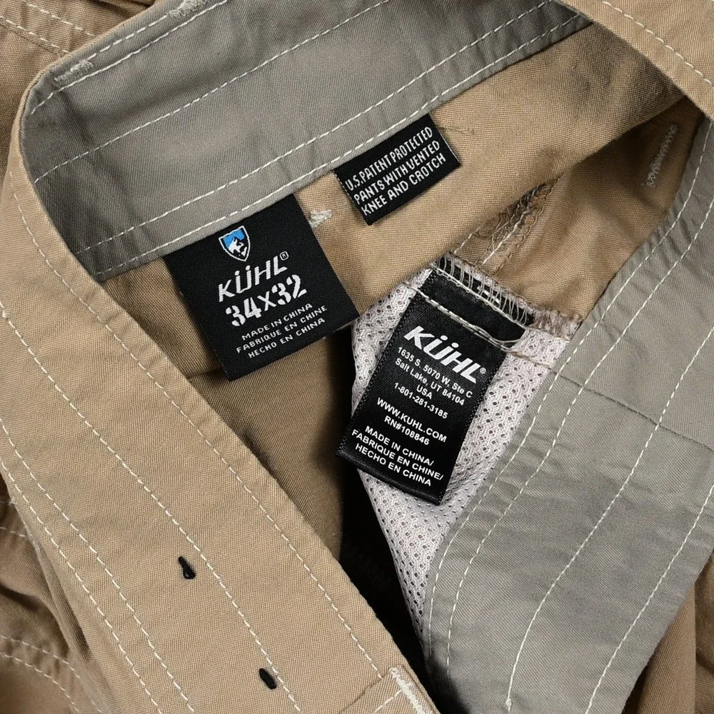 Kuhl Men's Cargo Pants - Khaki